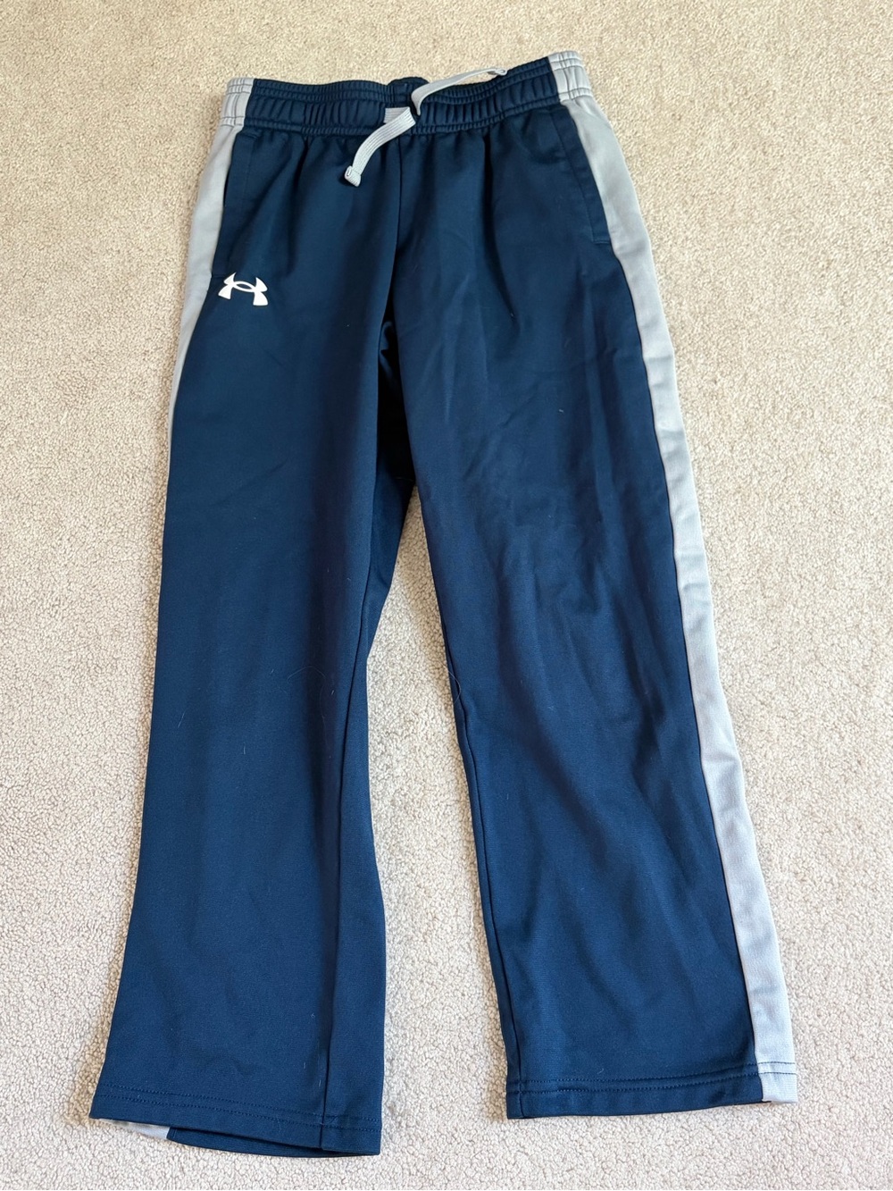 Under Armour Navy and Gray Boys' Athletic Joggers